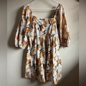 Jodifl Floral Mini Dress Size M
